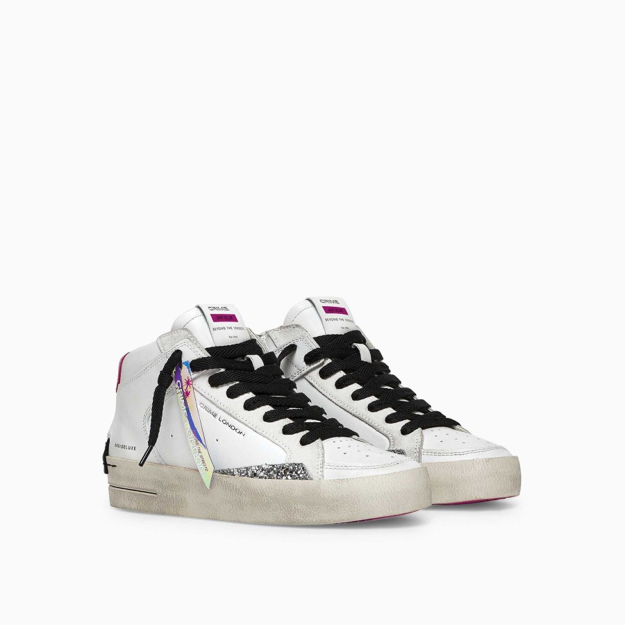 Donna Crime London | Sk8 Deluxe Mid Arcobaleno Prugna