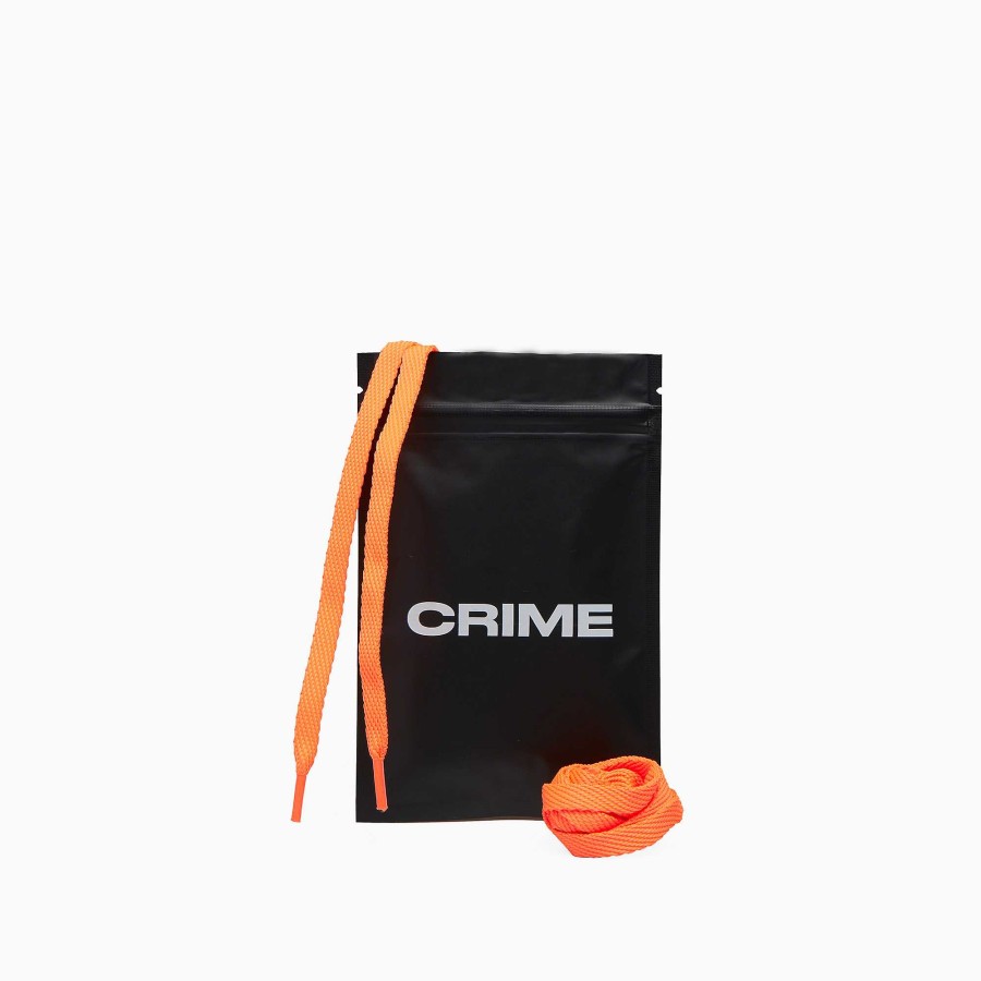 Lacci Crime London | Lacci Crime Arancione Fiamma